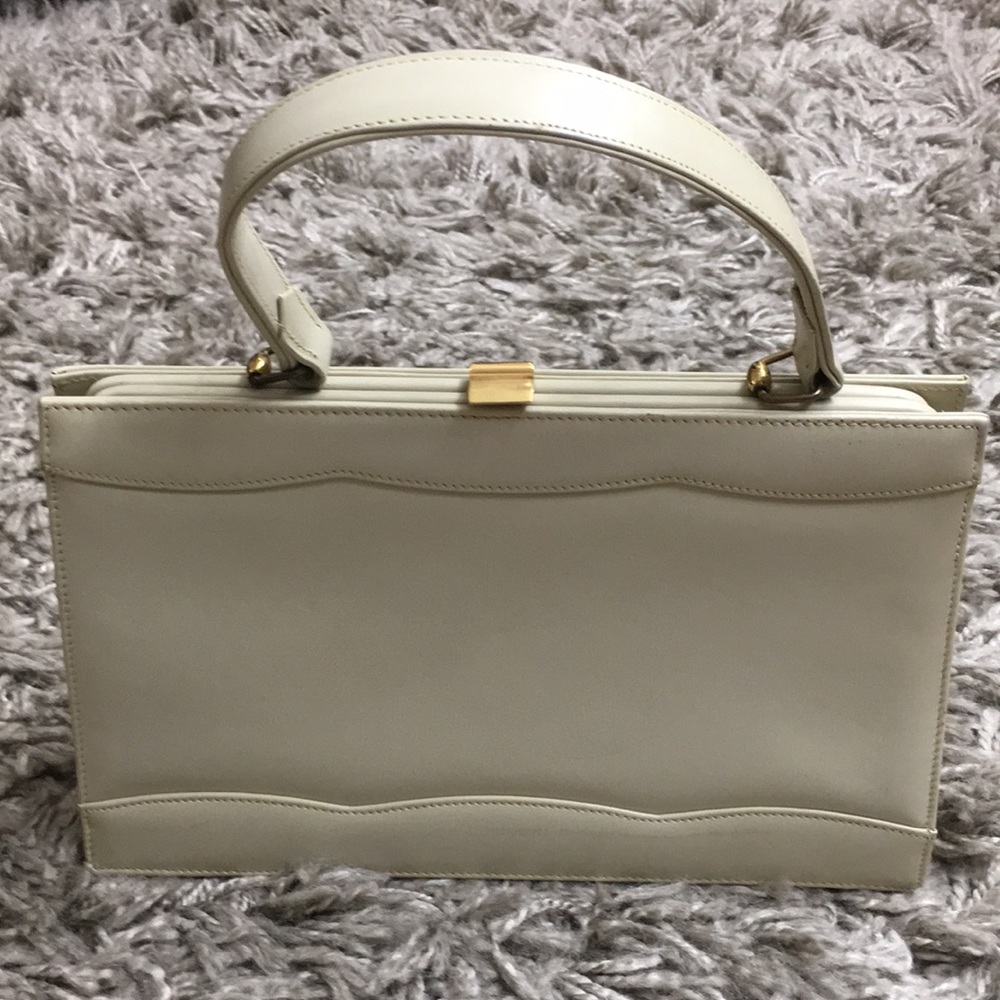 VINTAGE DOFAN MADE IN FRANCE RARE Leather Handbag